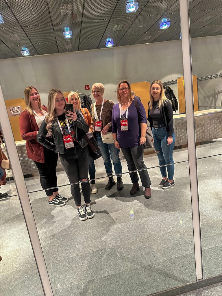 Spiegelselfie auf der OMX im Salzburger Congress